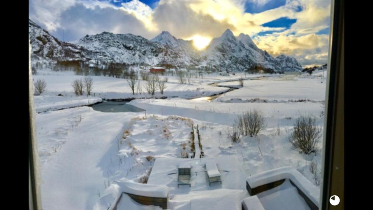 Lofoten Fjord Lodge Saupstad  Экстерьер фото